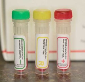 Blood transfusion test kit